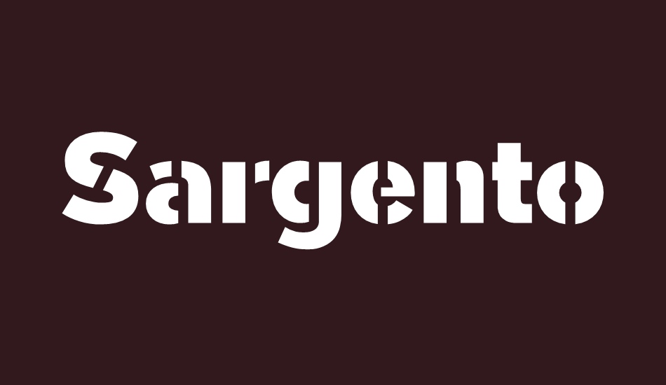 sargento-gorila font big