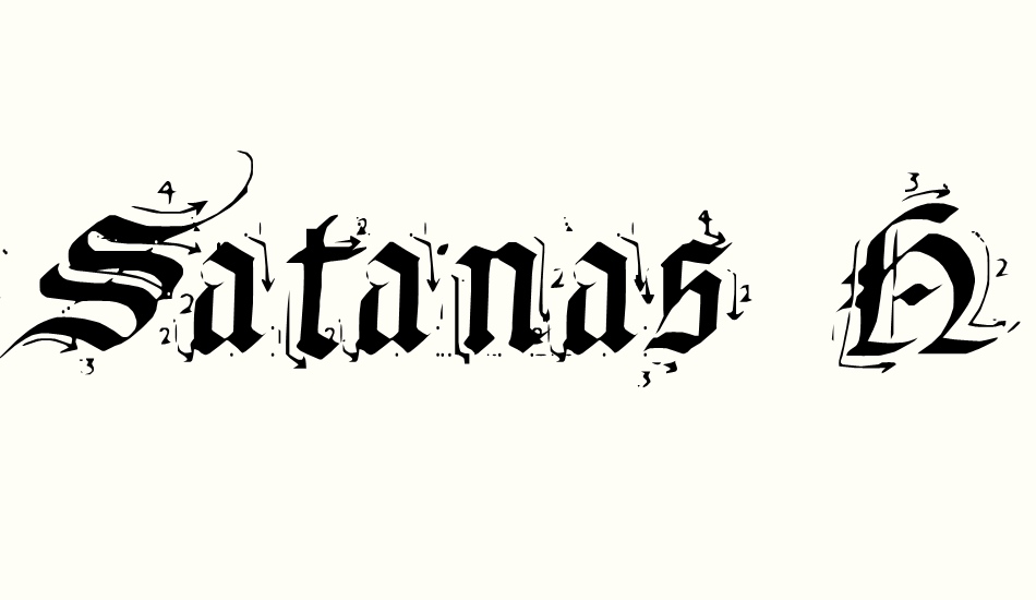 satanas-humanum-salvator font big