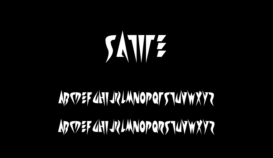 satire font