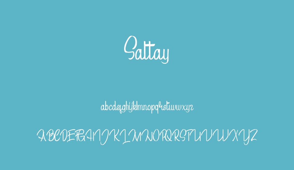 sattay-demo font