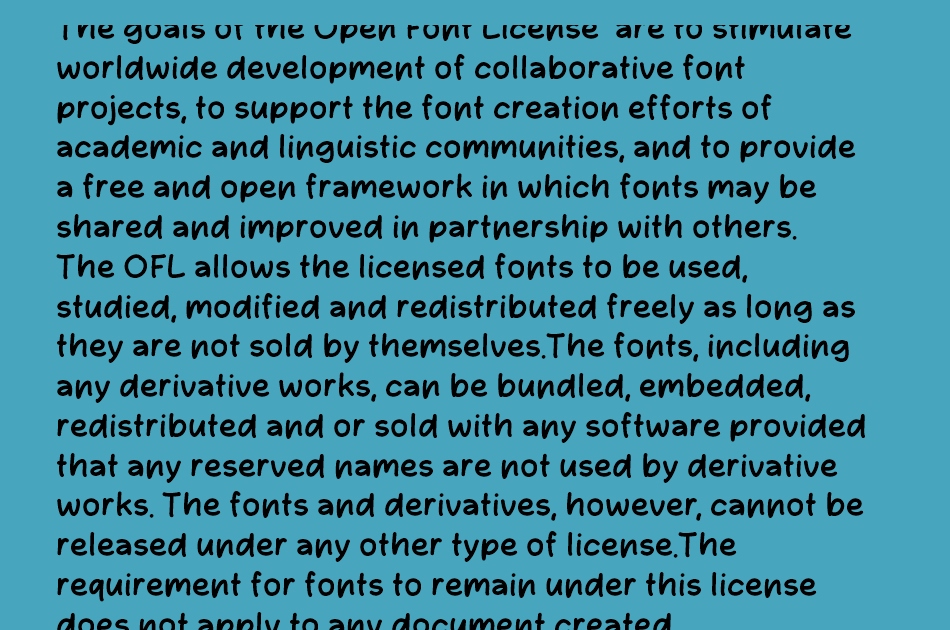 Say Hello font 1
