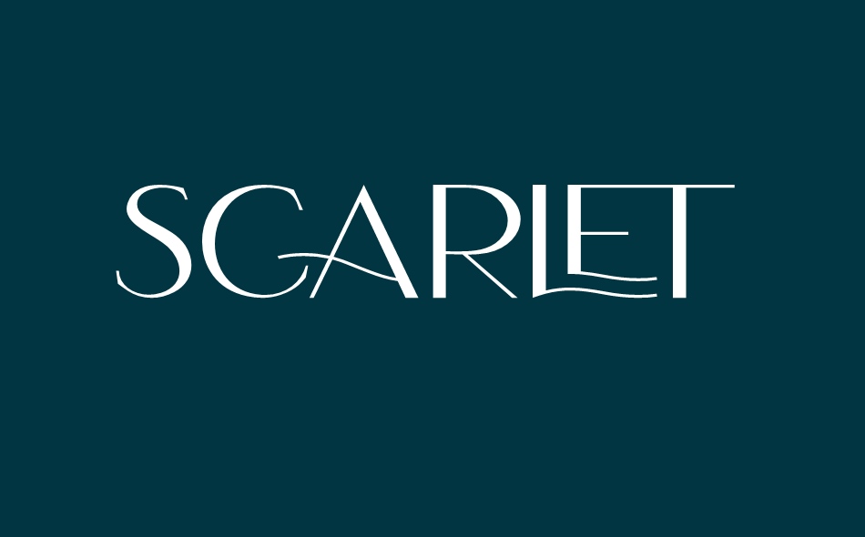 Scarlet font big