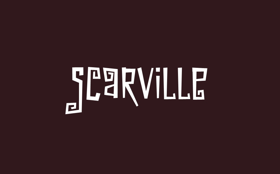 Scarville font big