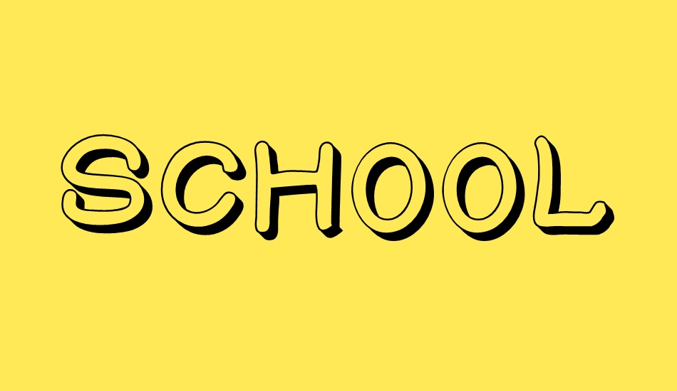 school font big