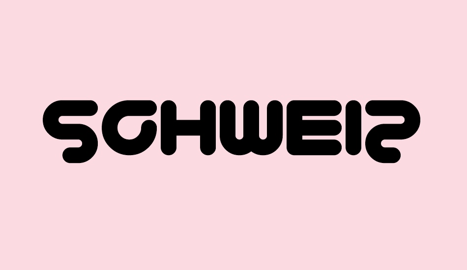 schweiz font big