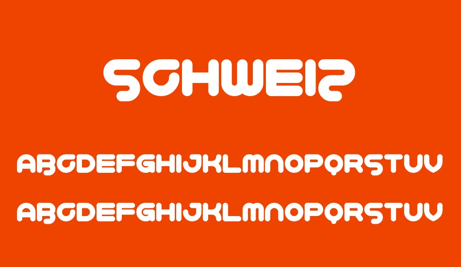 schweiz font