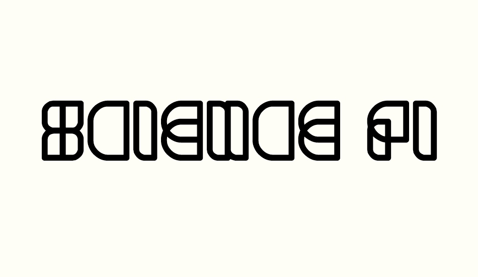 science-fiction font big