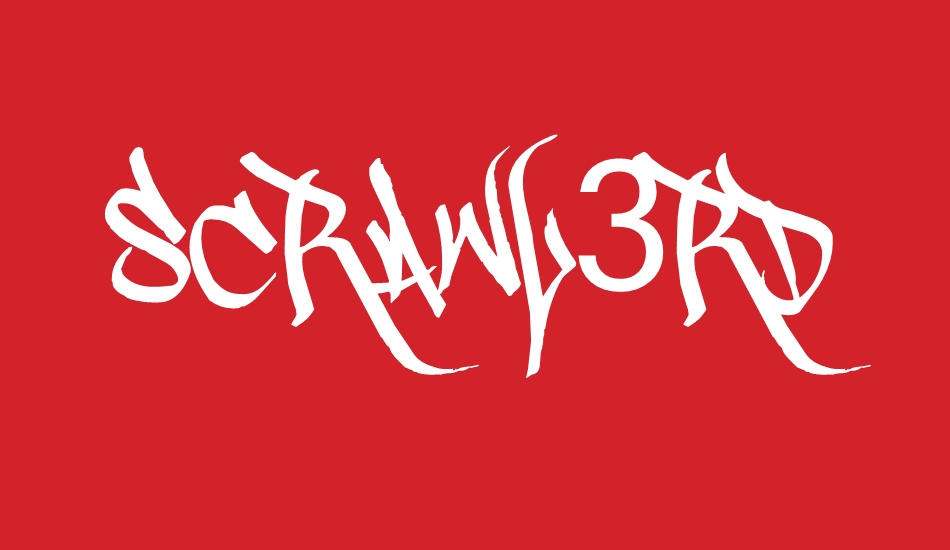 scrawl3rd font big