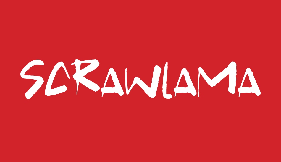 scrawlamajig font big