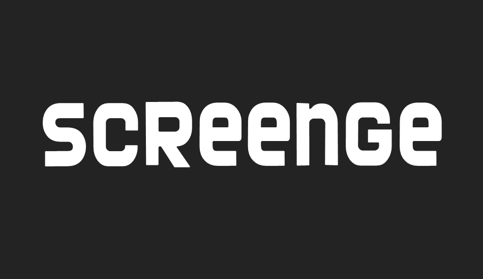 screengem font big