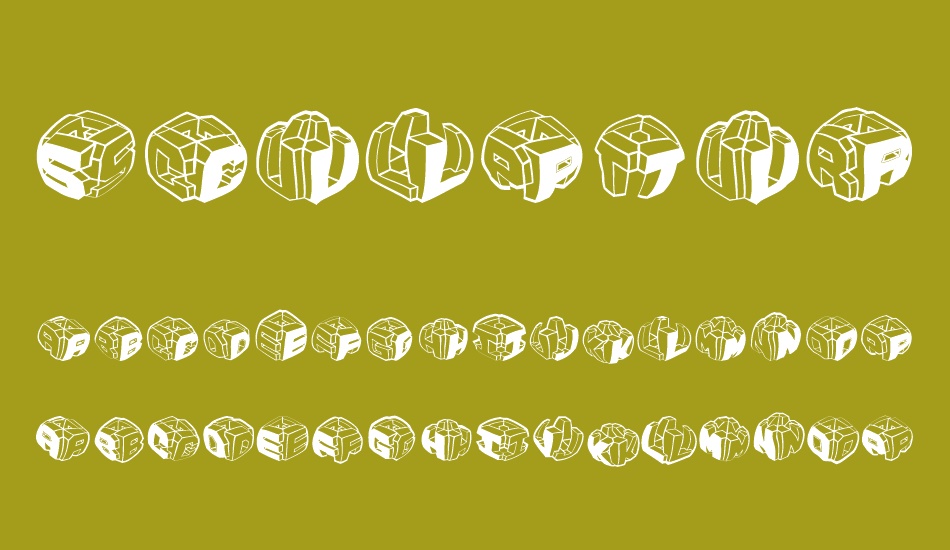 sculptures font