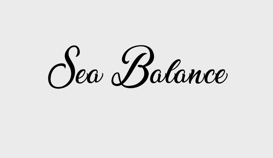 sea-balance-personal-use font big