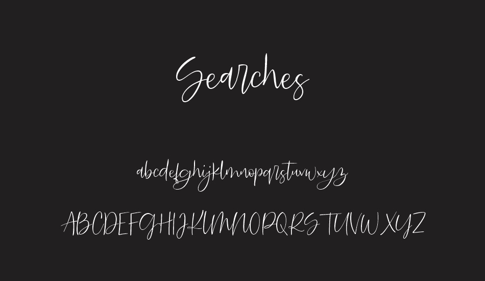 searches-demo font