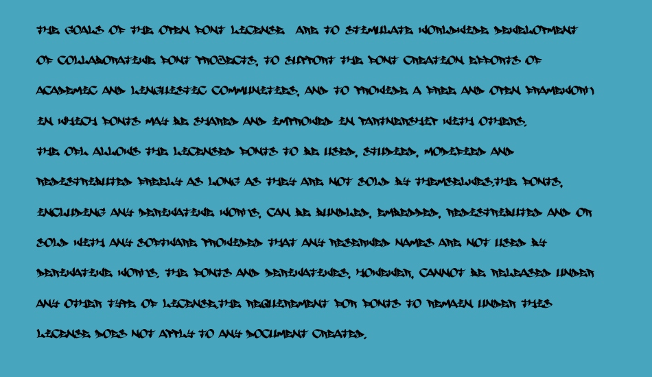 searfont font 1