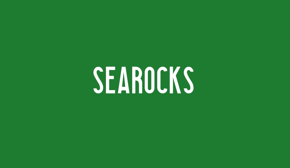 searocks font big