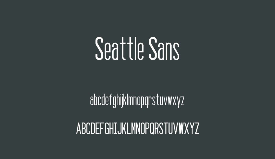 seattle-sans font