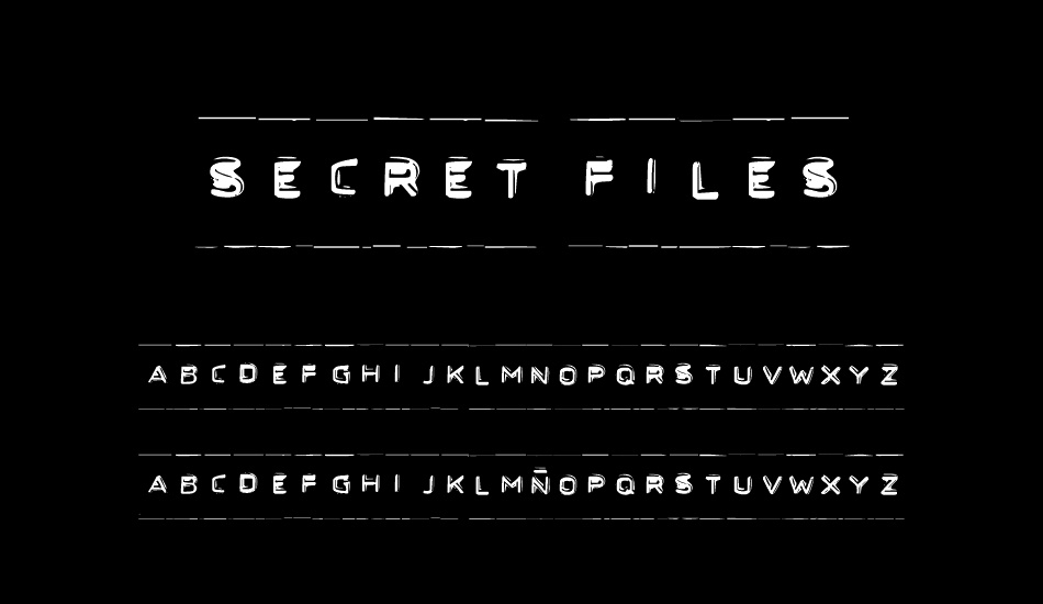 secret-files font