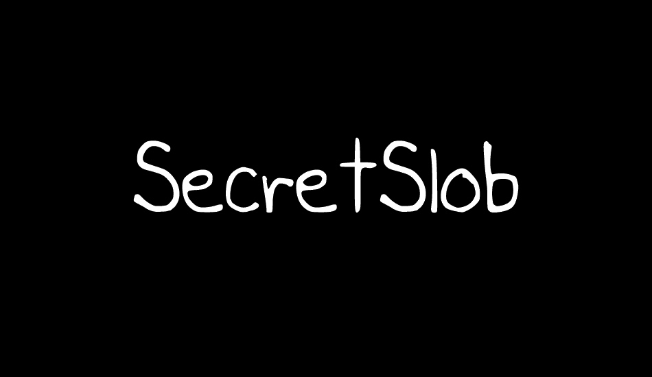 secretslob font big