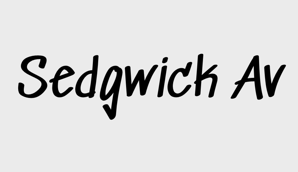 sedgwick-ave font big