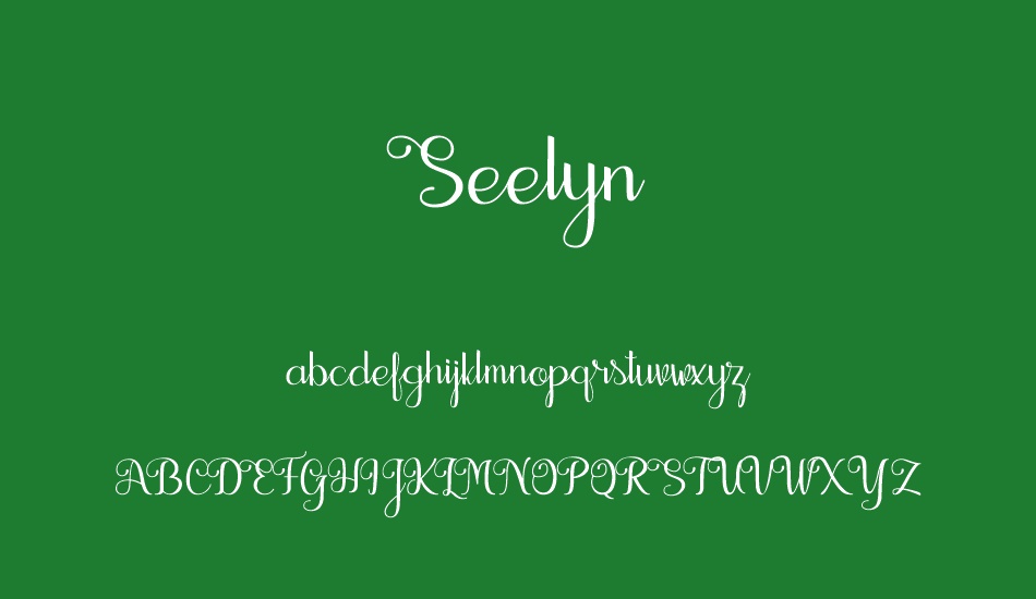 seelyn font