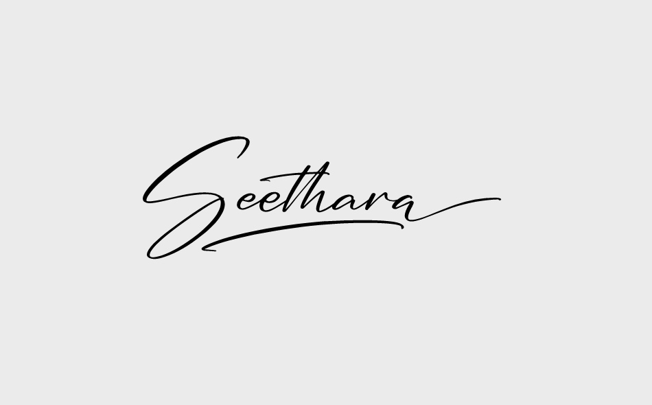 Seethara font big