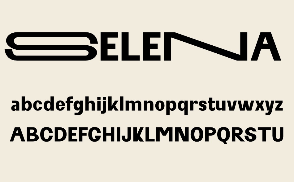 Selena Marin font