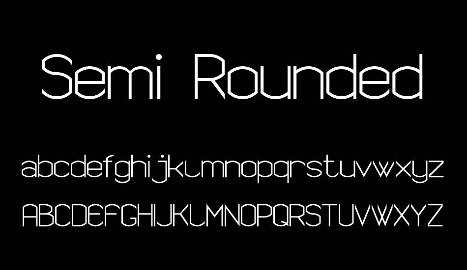 semi-rounded-sans-serif-7 font