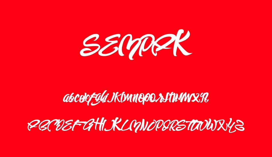 sempak font