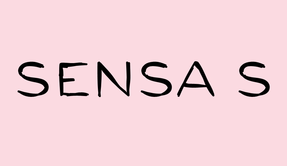 sensa-sans-demo font big