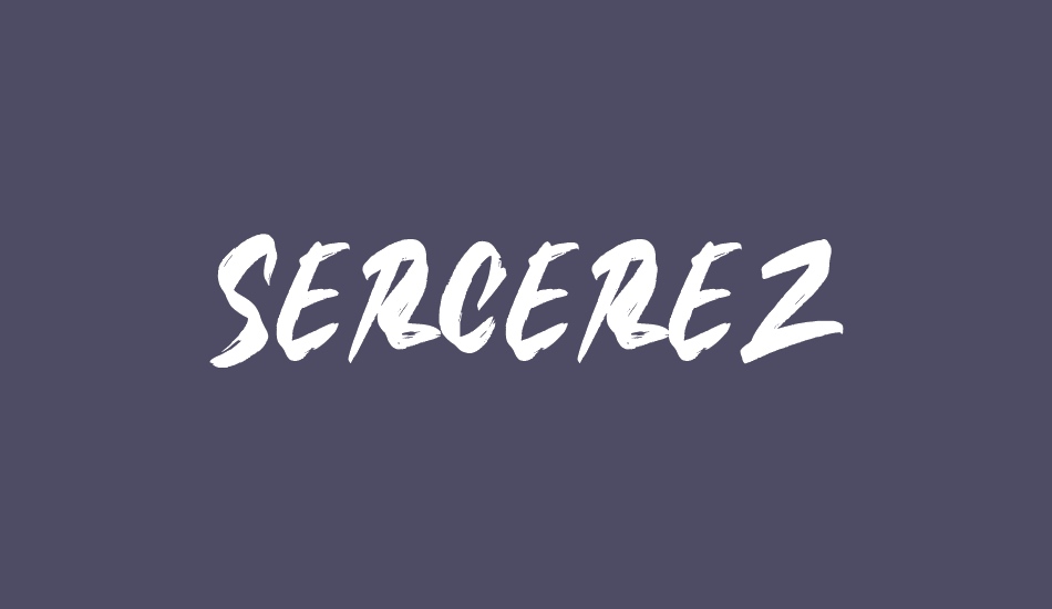 sercerez font big