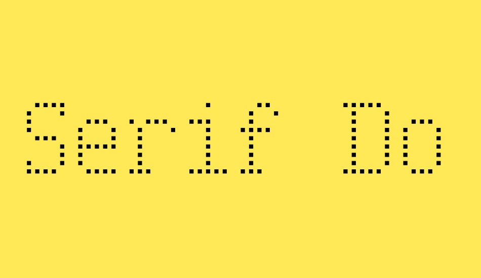 serif-dot-digital-7 font big