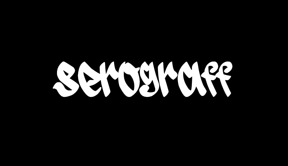 serograff font big