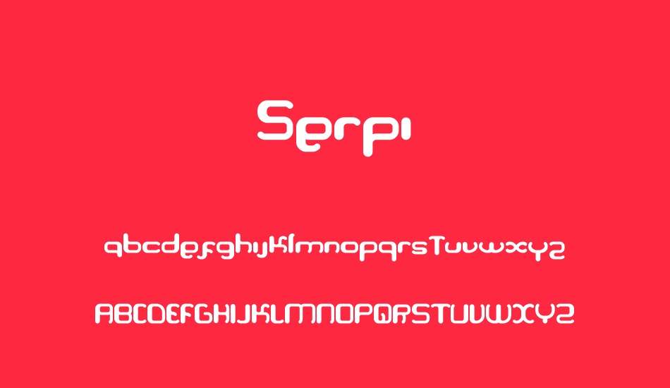 serpi font