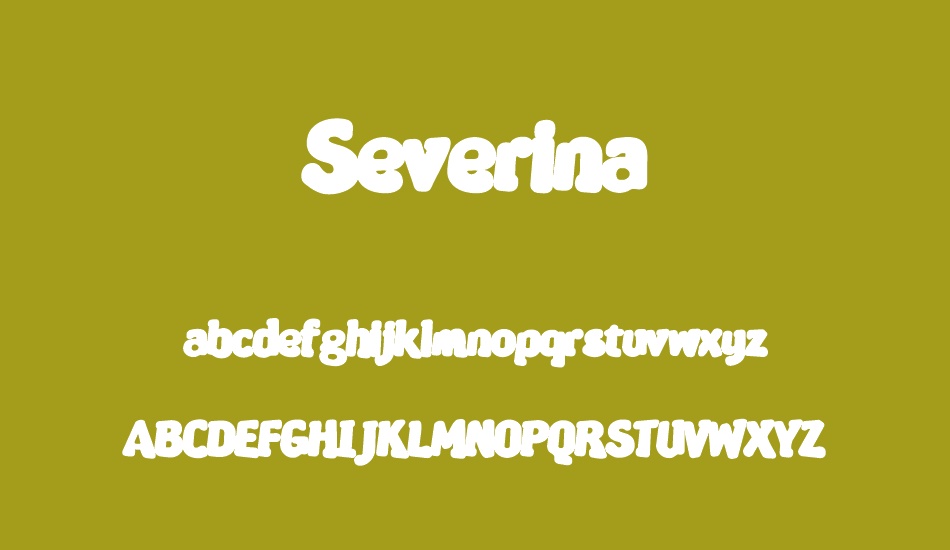 severina font