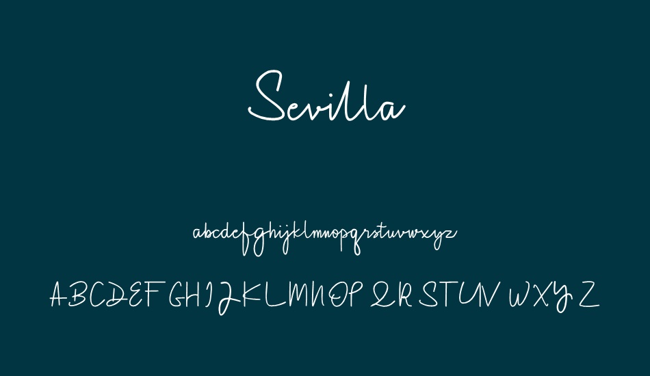 sevilla font