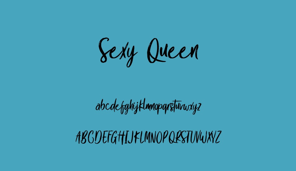 sexy-queen font