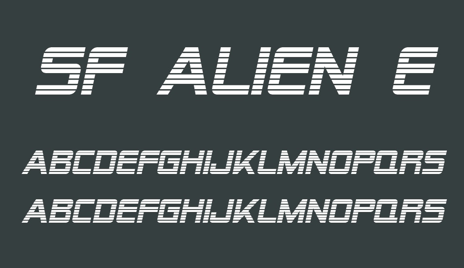 sf-alien-encounters font