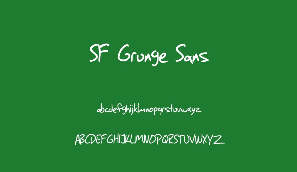 sf-grunge-sans font