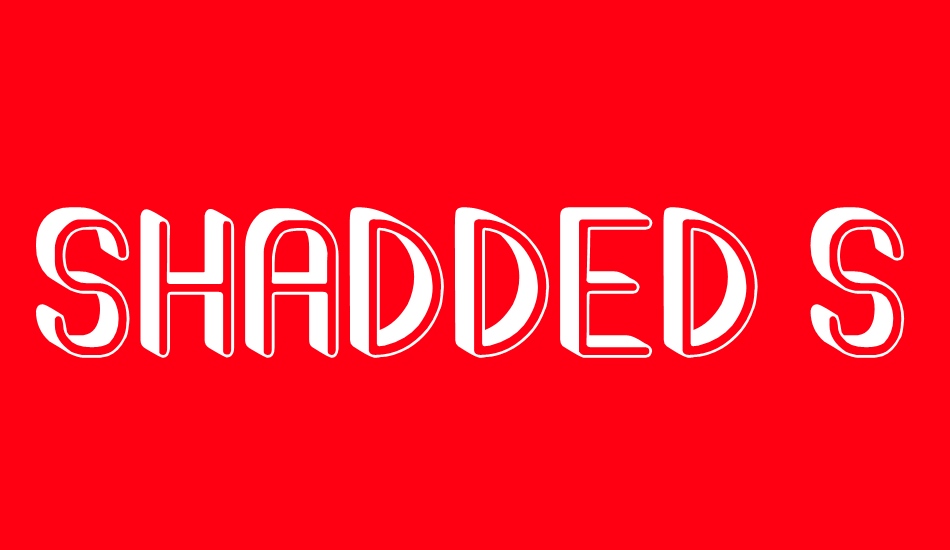 shadded-south font big