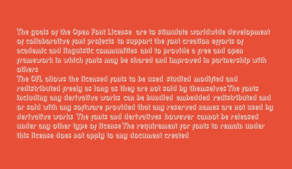 shadow font 1
