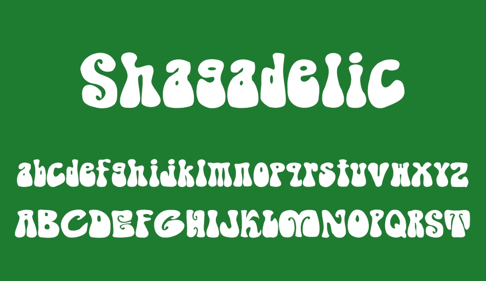 shagadelic font