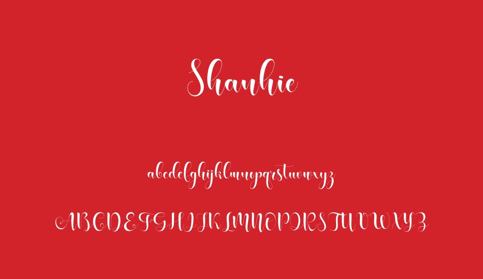 shanhie-free font