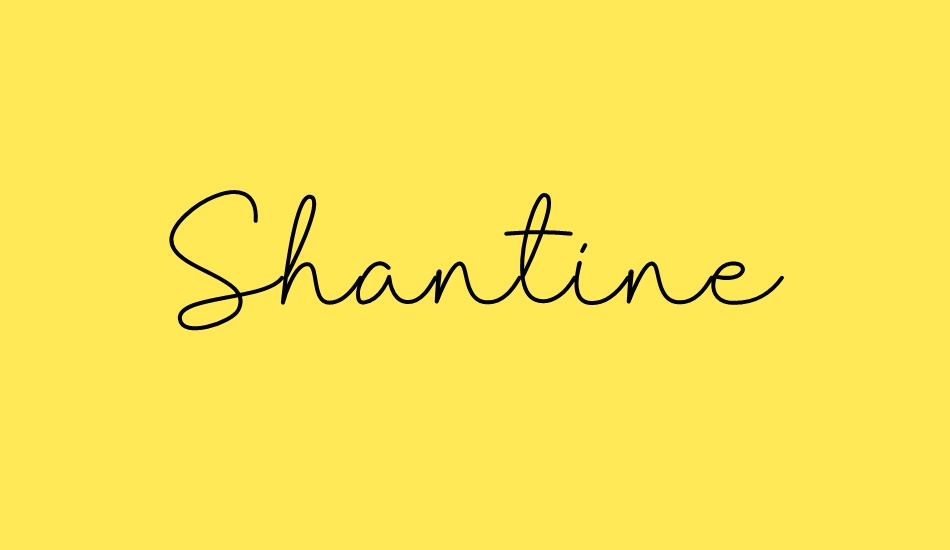 shantine font big