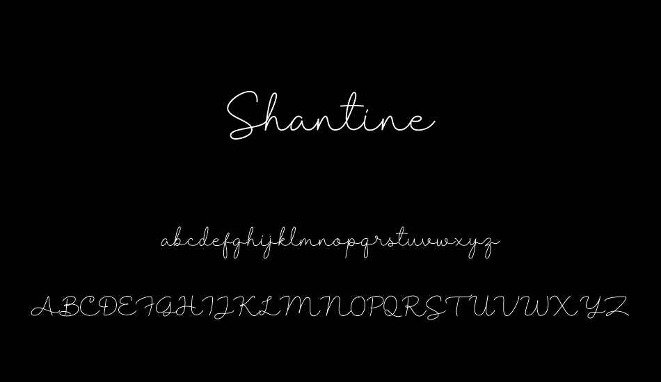 shantine font