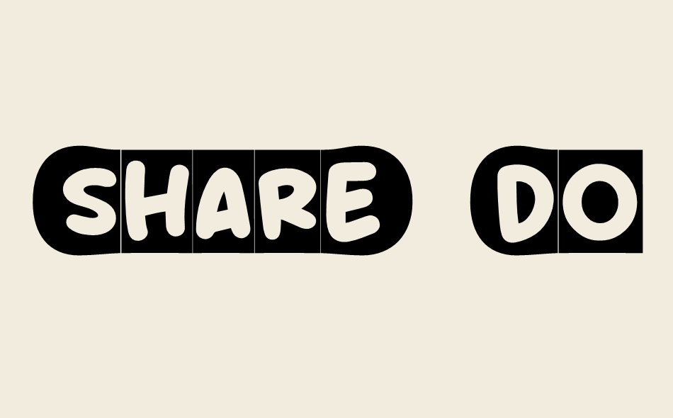 Share Dong font big