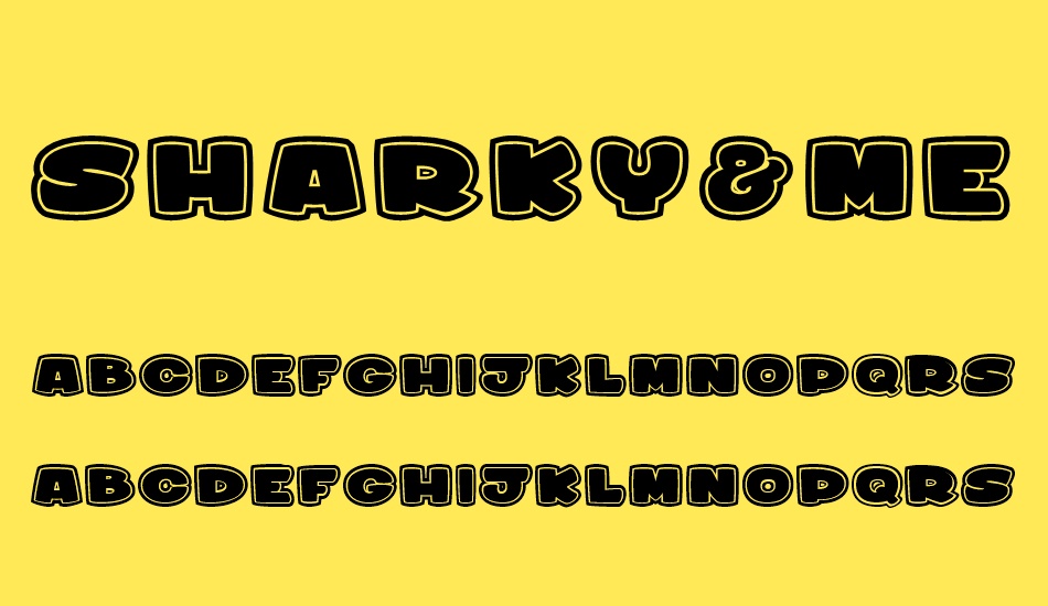 sharky&meduza font