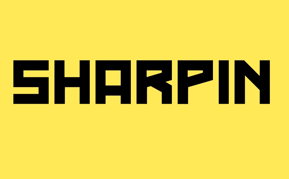 Sharpin font big