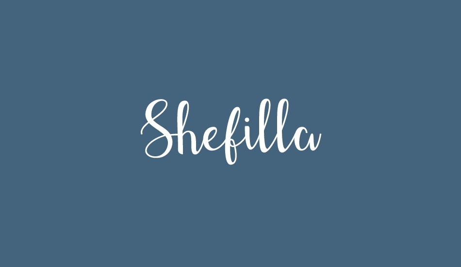 shefilla-regular font big