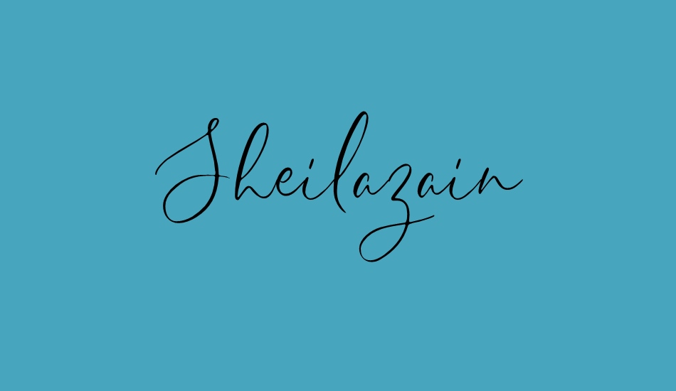 sheilazain-demo font big