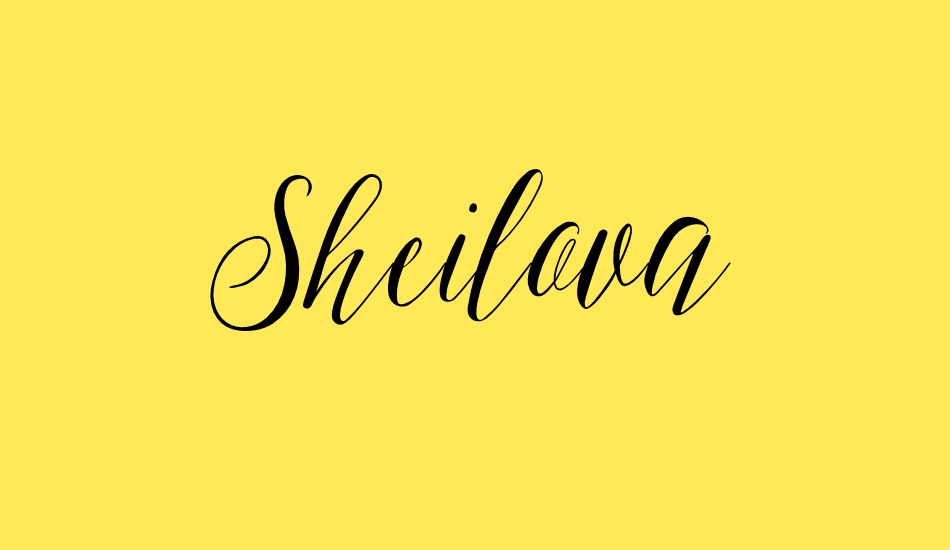 sheilova font big